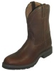 Twisted X MWP0004 for $144.99 Men's' Pull On Work Boot with Oiled Brown Leather Foot and a Round Toe